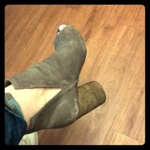 Jeffrey Campbell “Oath” peep toe bootie